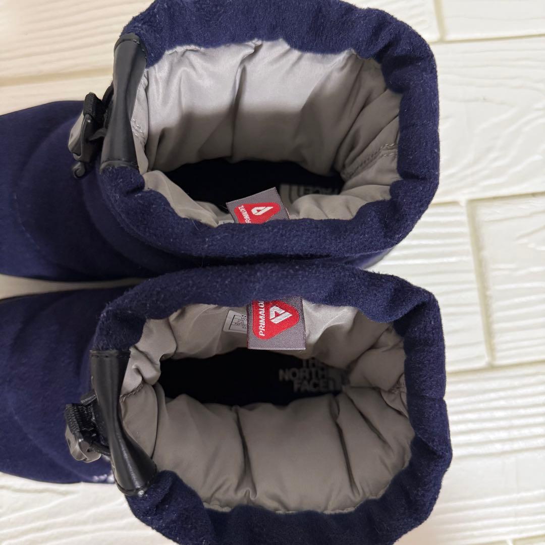THE NORTH FACE 24cm ヌプシ ブーティ ネイビー