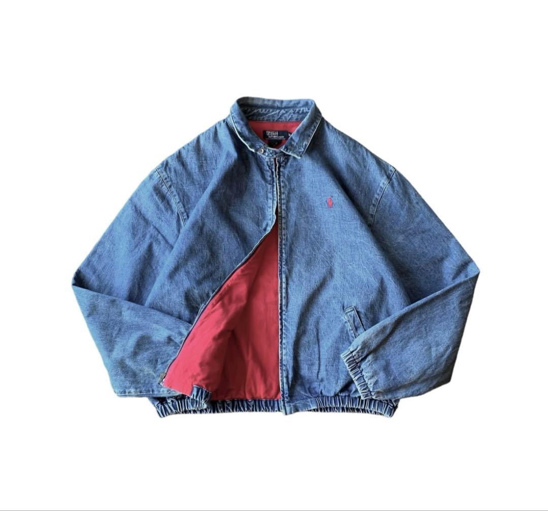 ジャケット・アウター 90's Ralph Lauren denim swingtop jacket