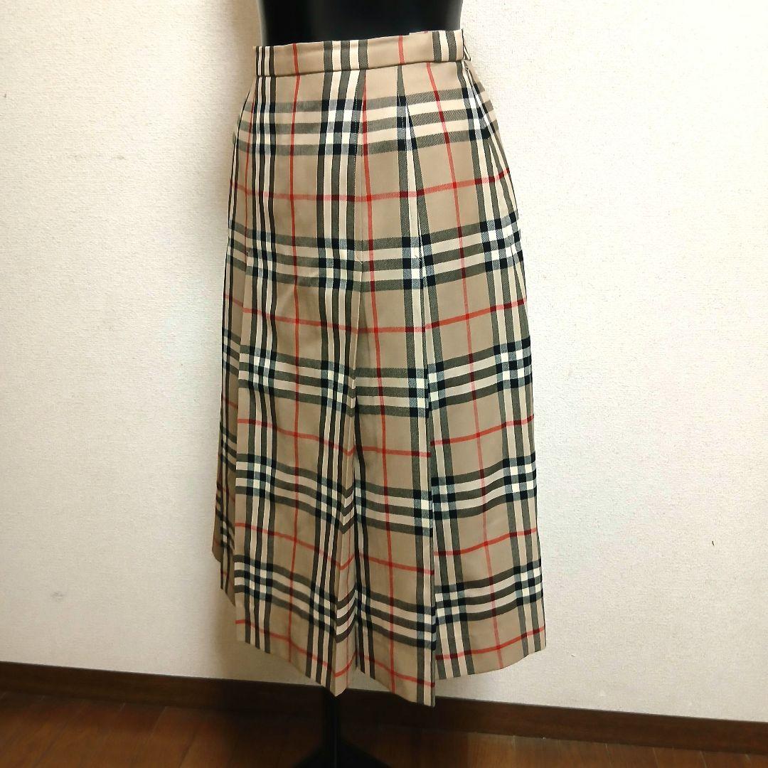 Burberrys　バーバリー　チェック柄 　フレア ロングスカート
