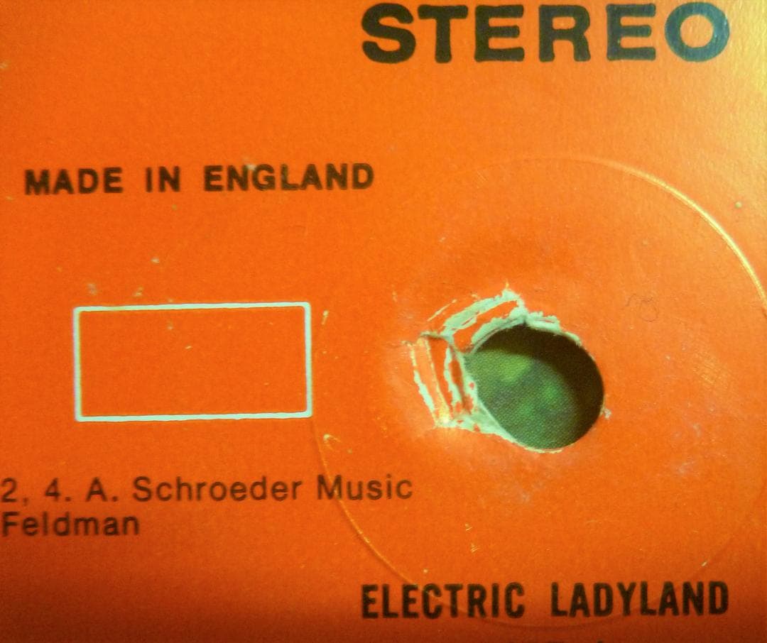 超貴重エラー盤●アナログＬＰ】ジミー・ヘンドリックス　エレクトリックレディランド