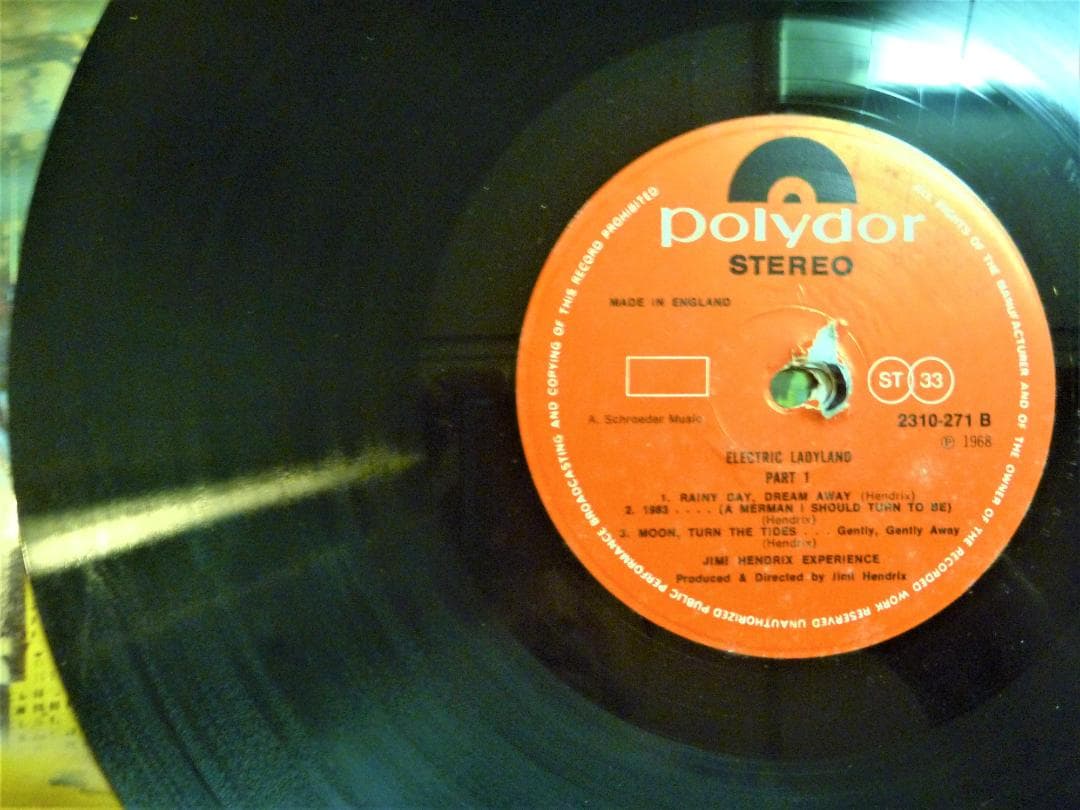 超貴重エラー盤●アナログＬＰ】ジミー・ヘンドリックス　エレクトリックレディランド
