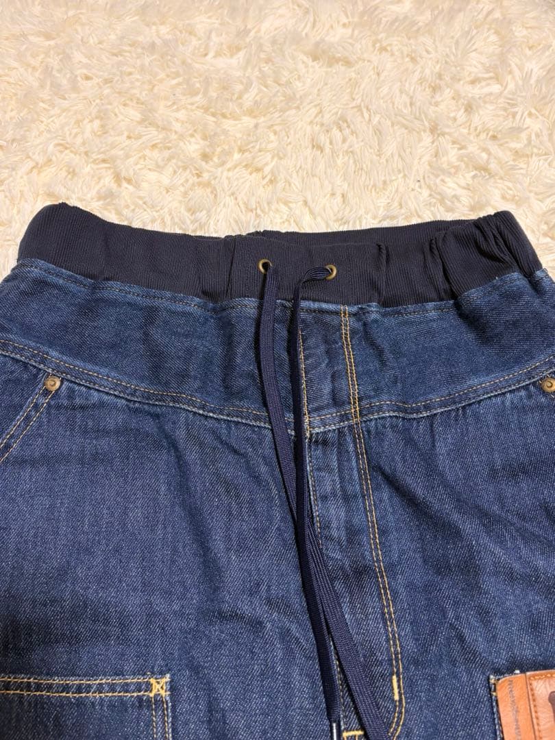 Lee 紺 デニム ロングスカート メルシーボークー mercibeaucoup