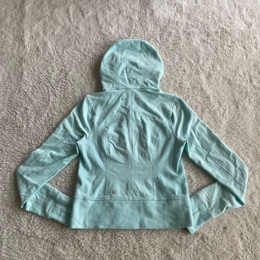 lululemon ルルレモン スカイブルー フーディーパーカー BD86