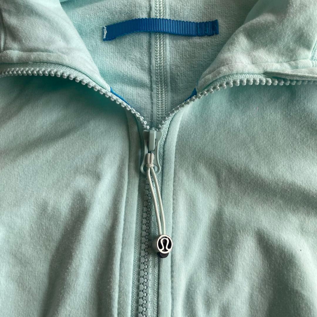 lululemon ルルレモン スカイブルー フーディーパーカー BD86