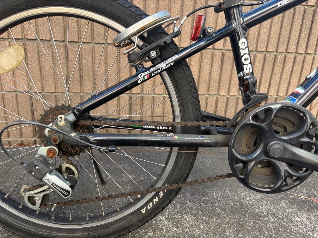 ジオス GIOS ジェノア 黒 ジュニア用自転車 22インチ