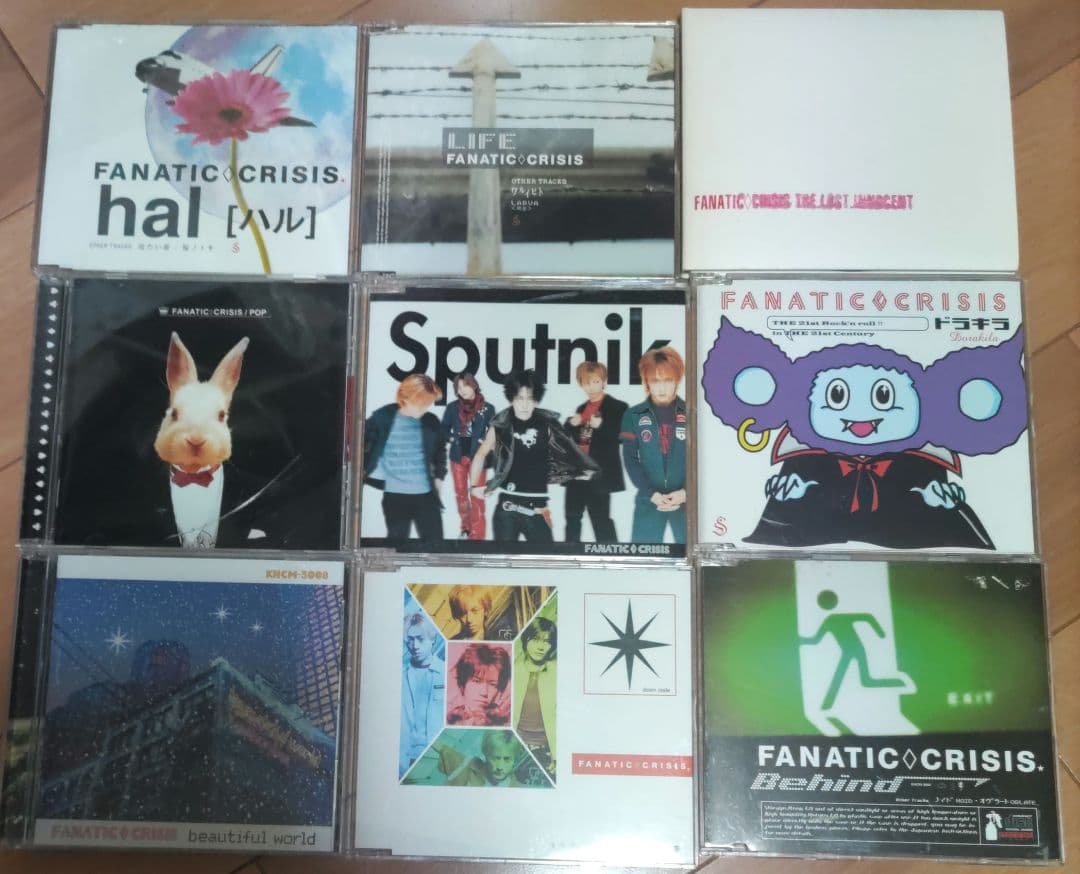 FANATIC♢CRISIS CD19枚セット 訳あり品