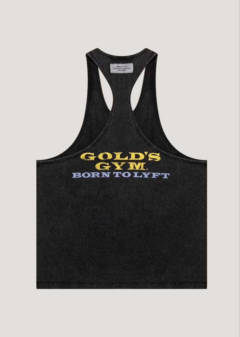 LYFT GOLD'S GYM コラボ タンクトップ黒 Mサイズ