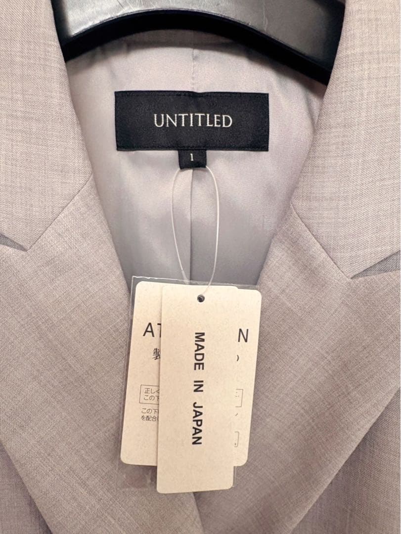 つ*ん様 [新品] UNTITLED ダブルブレスト ダブル テーラード ジャケ
