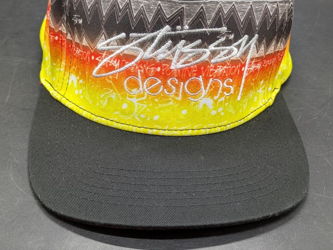 STUSSY TOM TOM FADE CAP 総柄 完売モデル ストリート