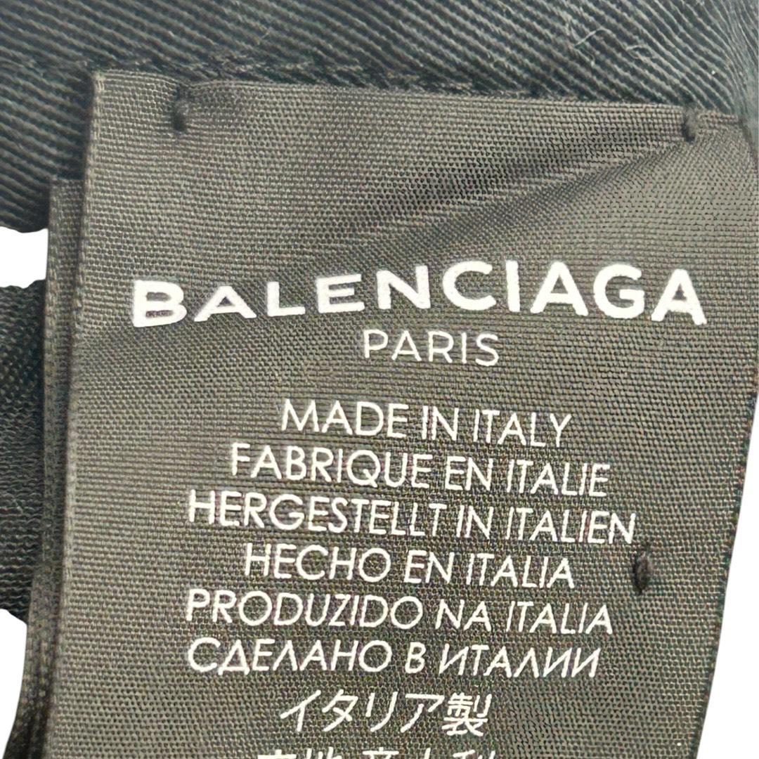 BALENCIAGA CAMPAIGN LOGO 2017 キャップ ブラック