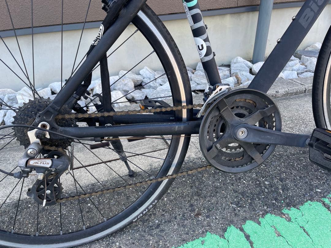 まーさん BIANCHI クロスバイク 引き取り限定