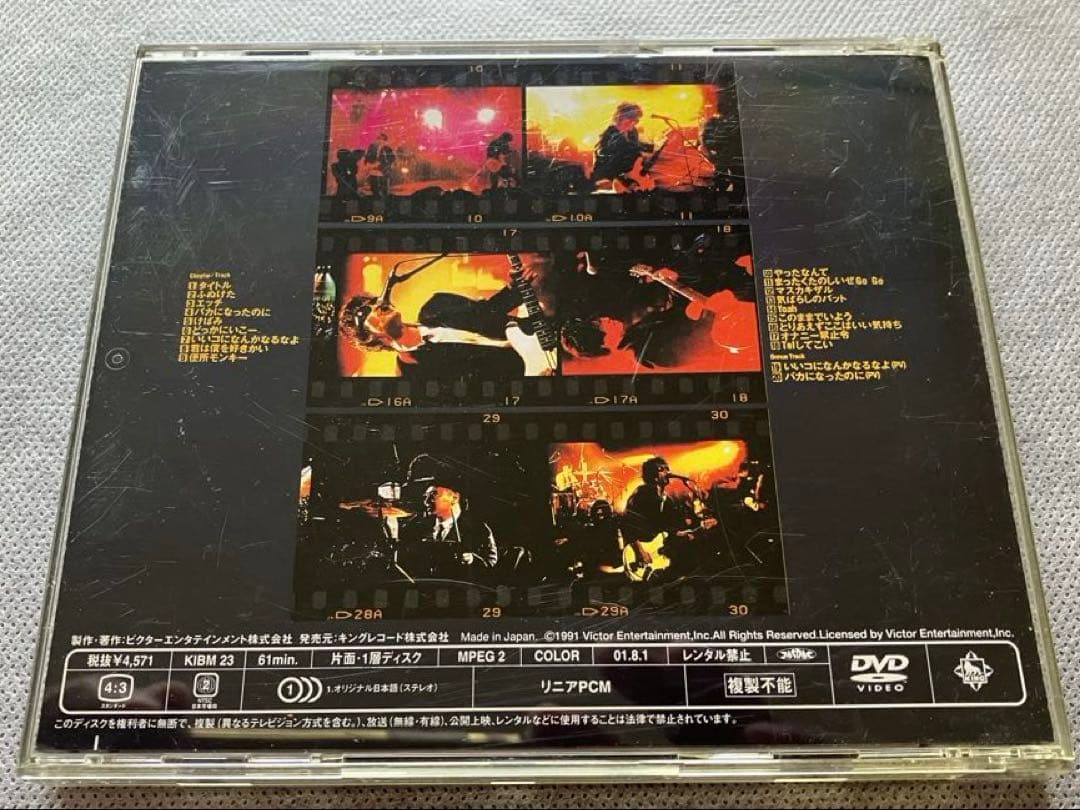 【DVD】Theピーズ　Live Video 常盤座