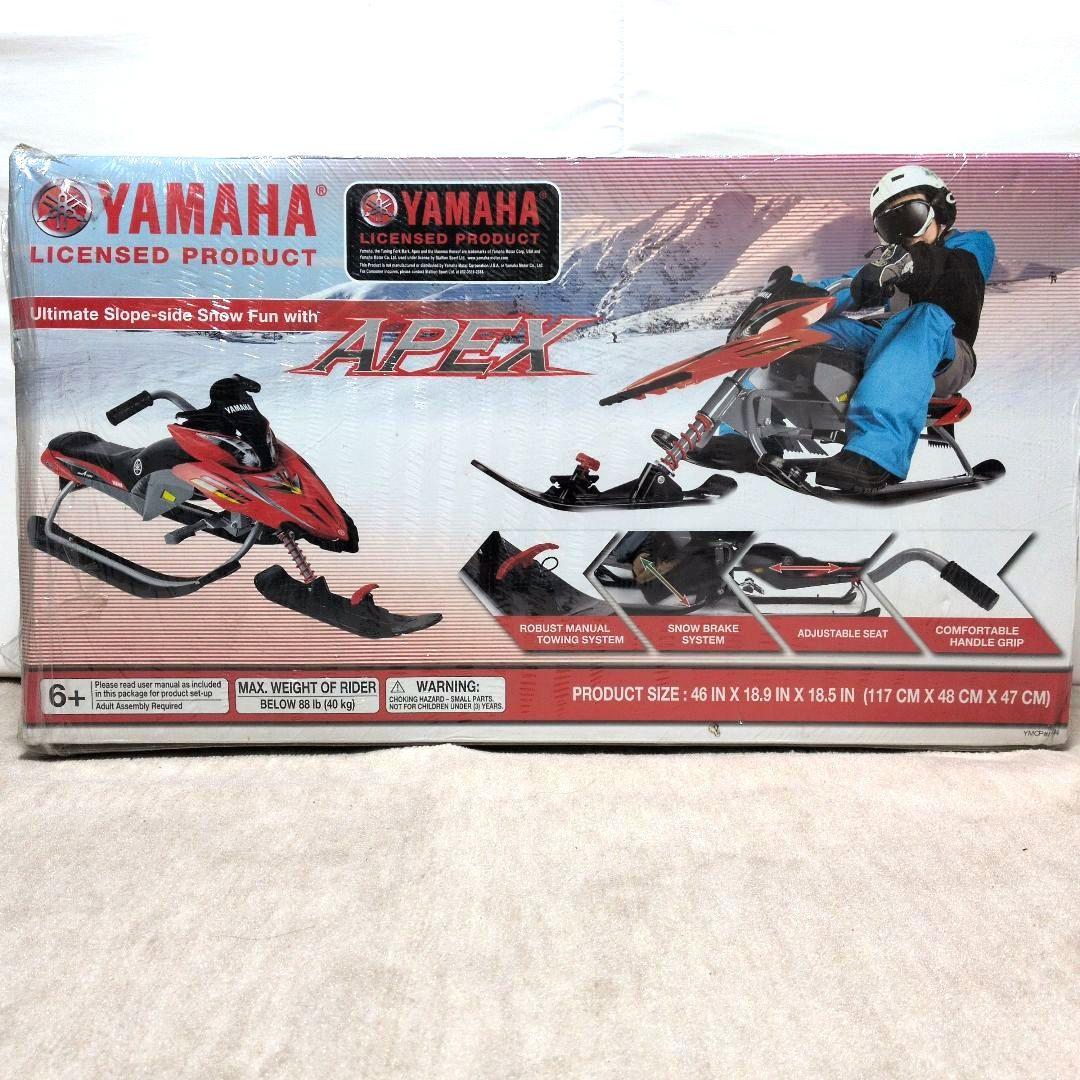YAMAHA 　APEX スノーモービル型　ソリ　子ども用