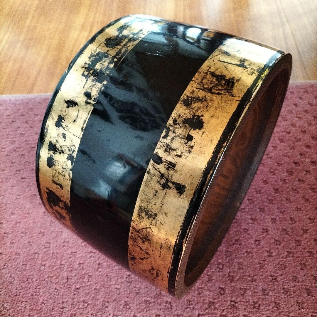 締太鼓　くり抜き胴　中古品④
