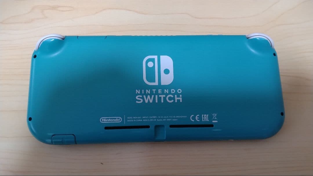 【ジャンク】ニンテンドー　スイッチライト　ターコイズ　おまけ付き