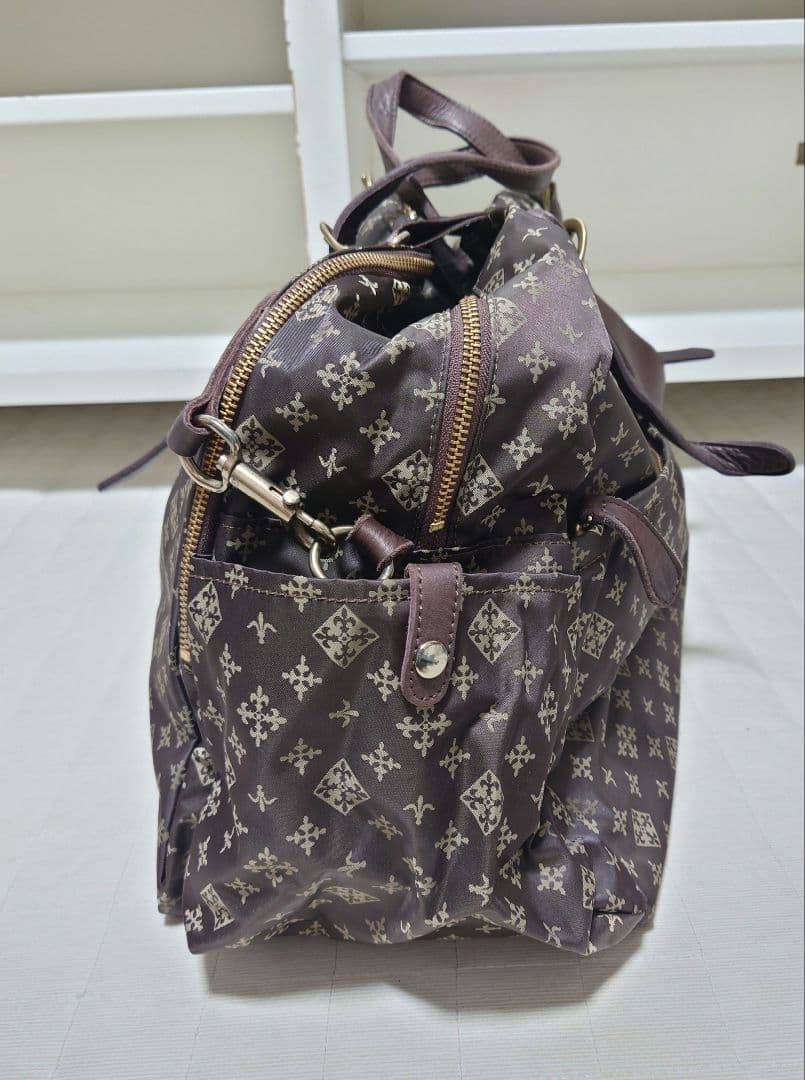 未使用保管品✨ラシット 大容量 2way ショルダー ボストンバッグ モノグラム