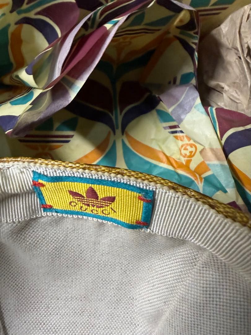 GUCCI アディダス コラボ キャップ 本日限定価格