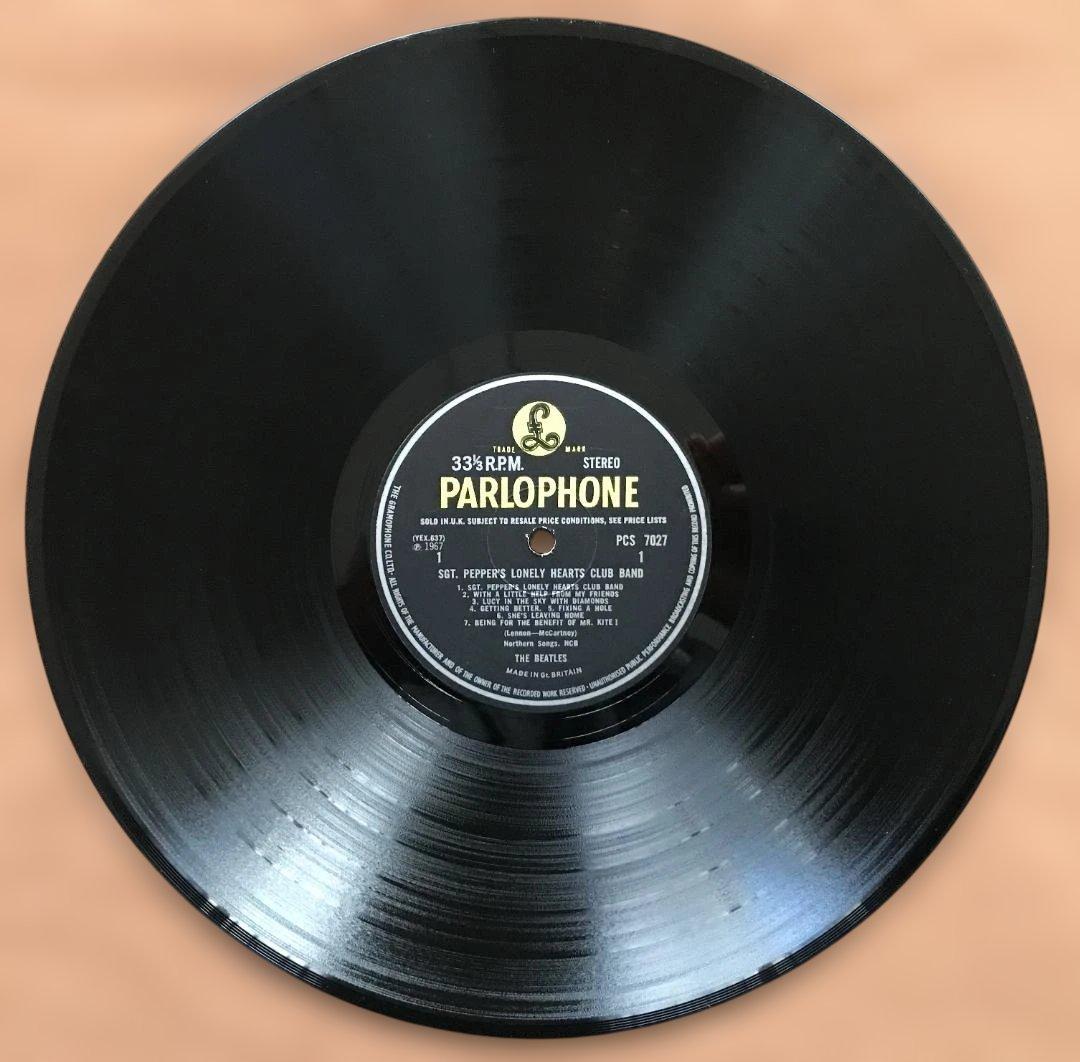 UK STEREO初回盤！ THE BEATLES 「SGT.PEPPER'S」