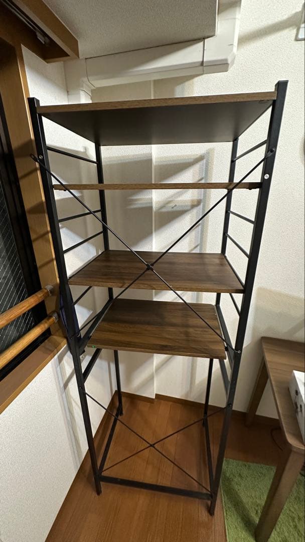 キッチンラック 木製・金属製 170cm 奥行き45cm