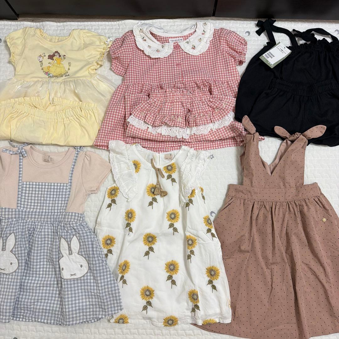 m*i様 子供靴　女の子服　春夏　まとめ売り　100センチ　50点
