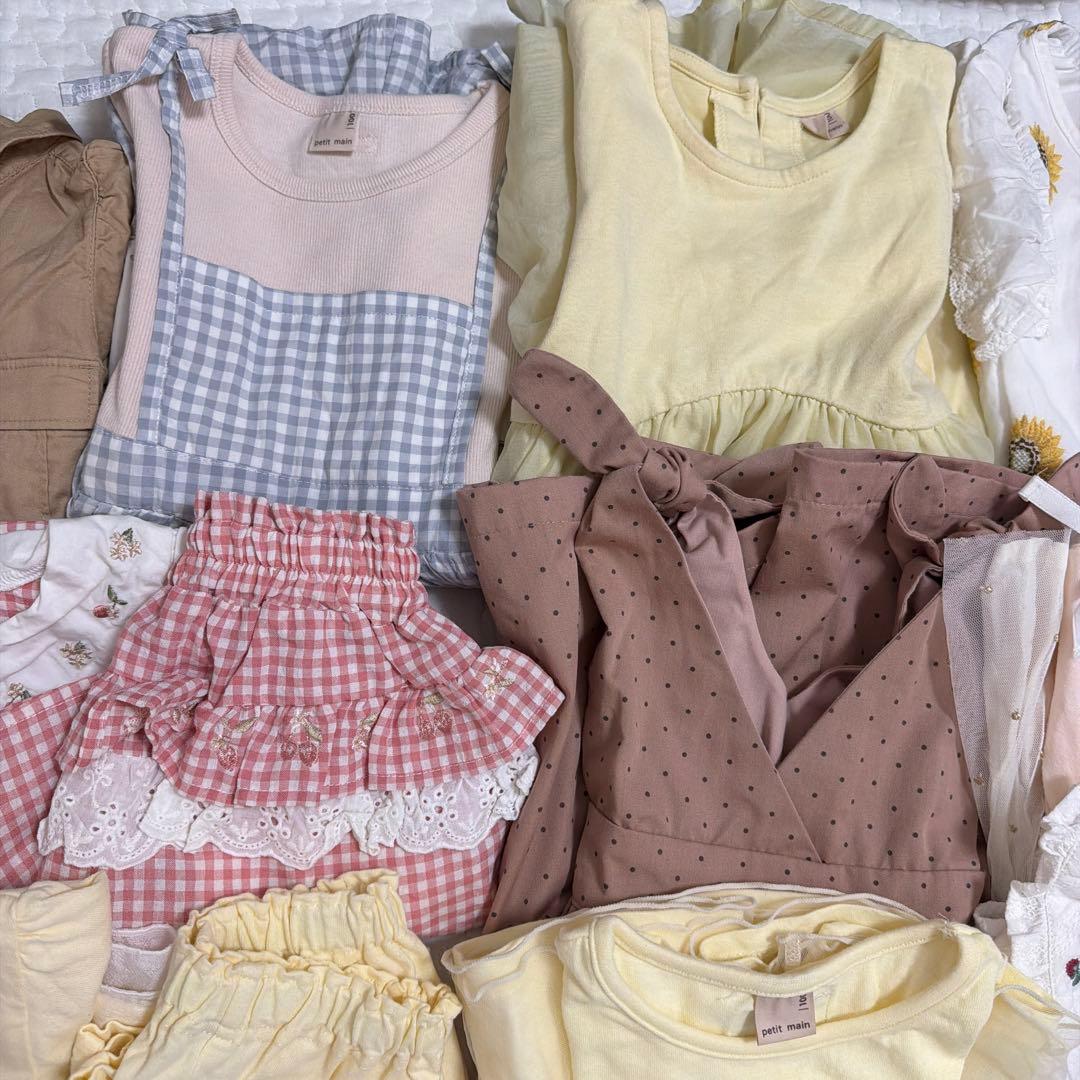 m*i様 子供靴　女の子服　春夏　まとめ売り　100センチ　50点