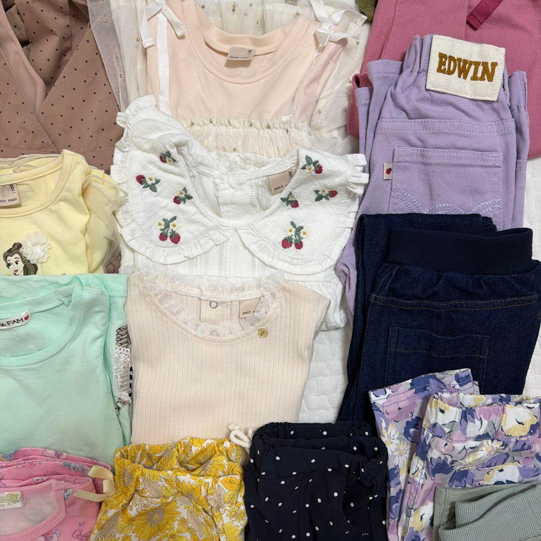 m*i様 子供靴　女の子服　春夏　まとめ売り　100センチ　50点