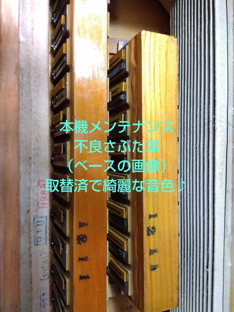 【即演奏可】TOMBO T32 アコーディオン 整備簡易調律済 30鍵32ベース