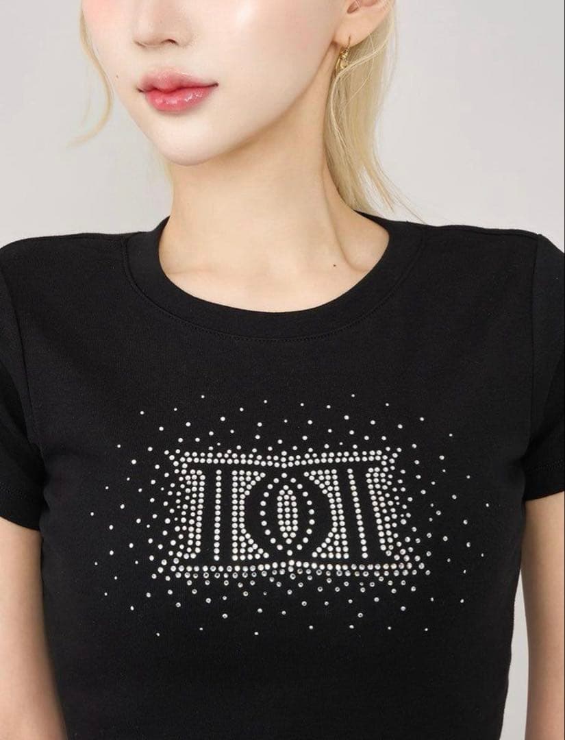 シャイニーDDロゴコンパクトTシャツ