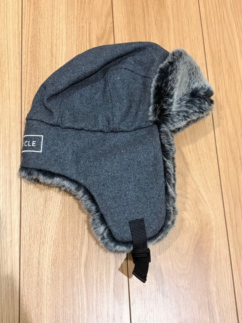 極美品　木梨サイクル　KINASHI CYCLE グレーボンバーフライトキャップ