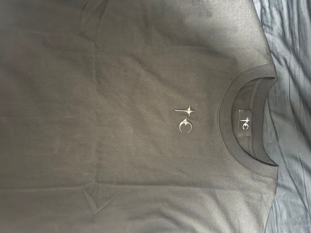 しゅうくりーむ様Thug Club Tシャツ ブラック
