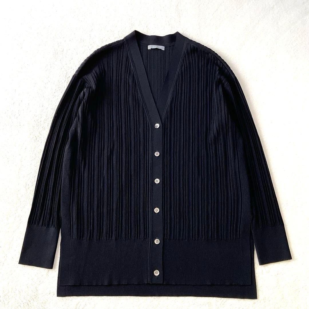 【美品】セオリーリュクス カーディガン CHIARO LEVI ブラック