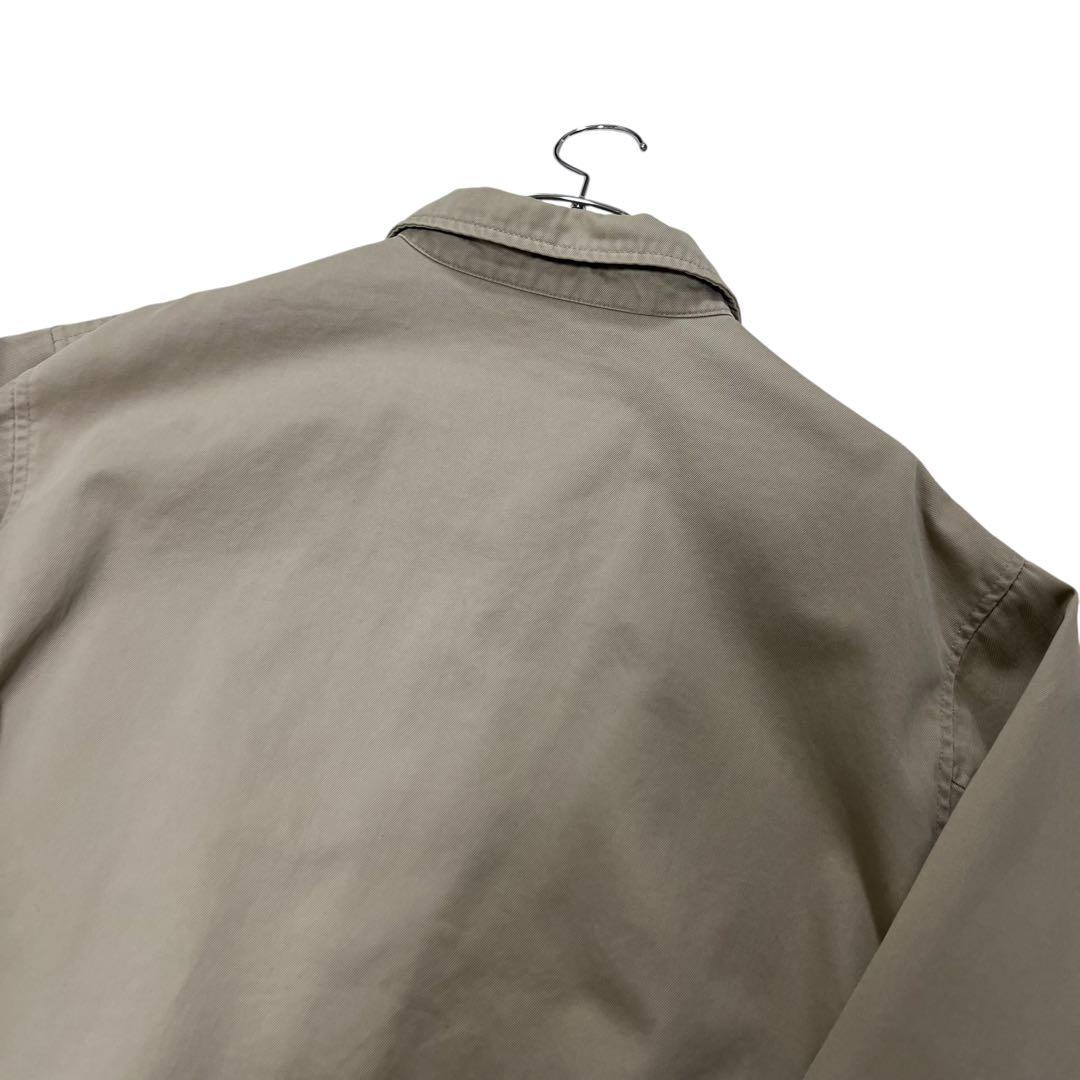 【USA製】ポロバイラルフローレン スイングトップ XL ベージュ 裏地チェック