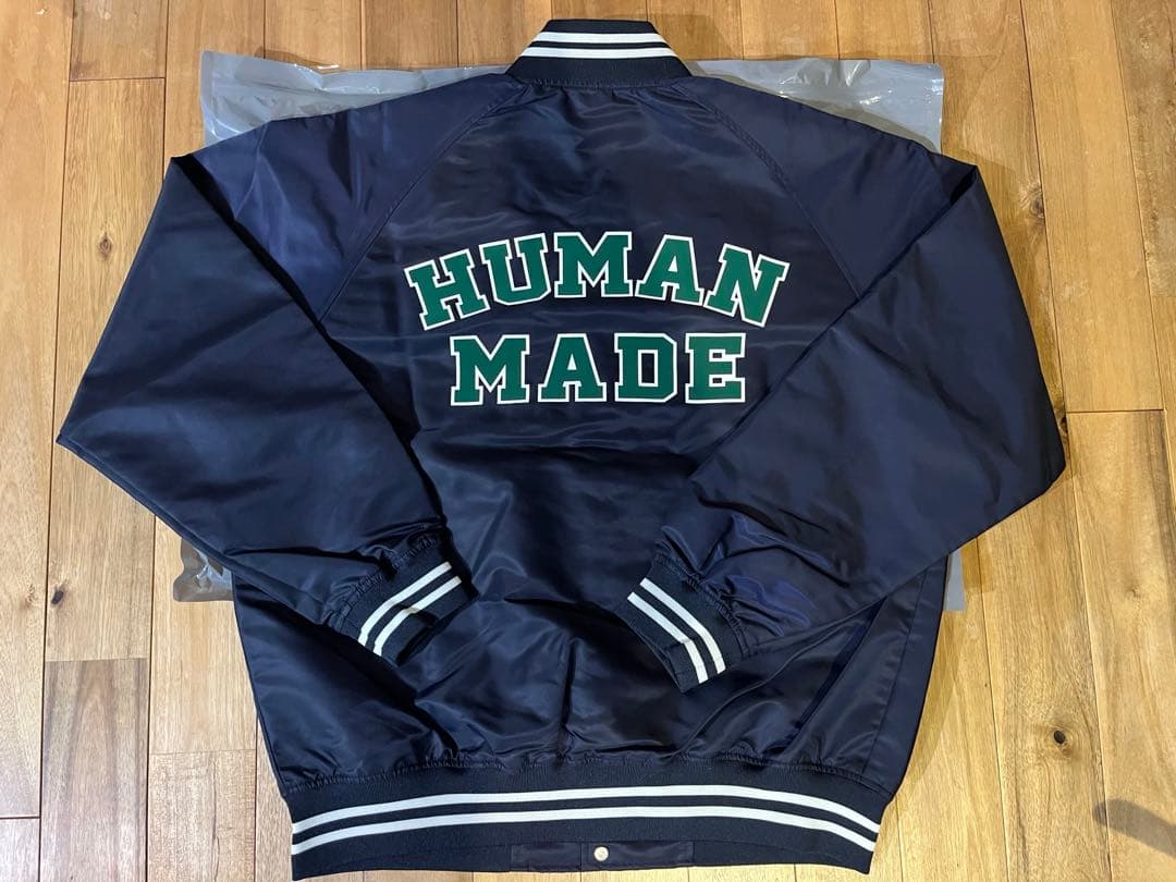 新品未使用HUMAN MADE ナイロンスタジアムジャケット