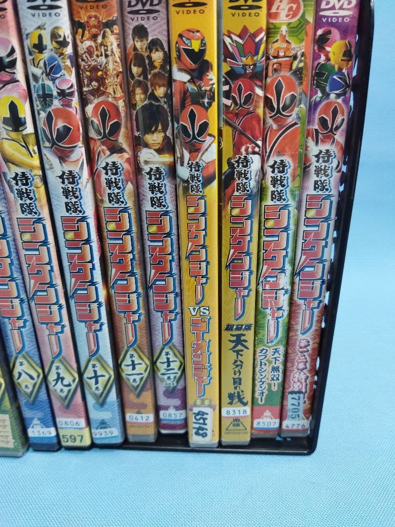 侍戦隊　シンケンジャー　DVD 全12巻+関連DVD4本　合計16本セット