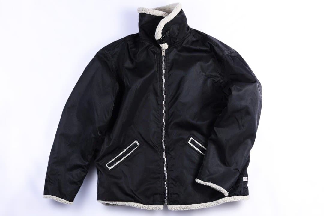 GOODENOUGH B-6 ナイロンフライトジャケット L ブラック 初期