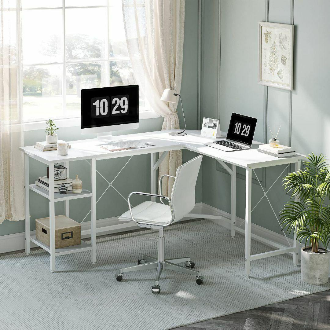 CubiCubi l字デスク 幅150cmx奥120cm パソコンデスク 送料込