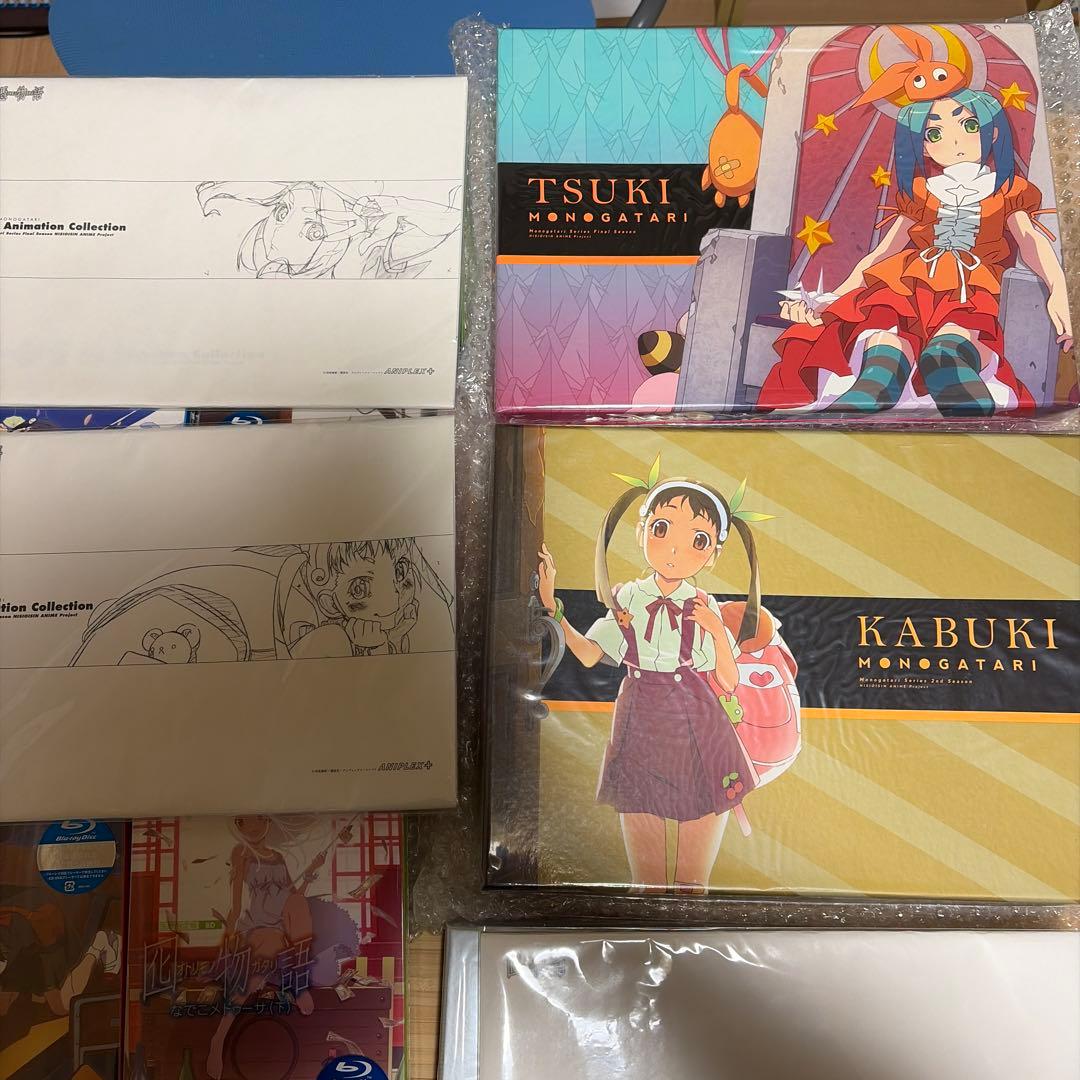 物語シリーズ　DVD複製原画セット