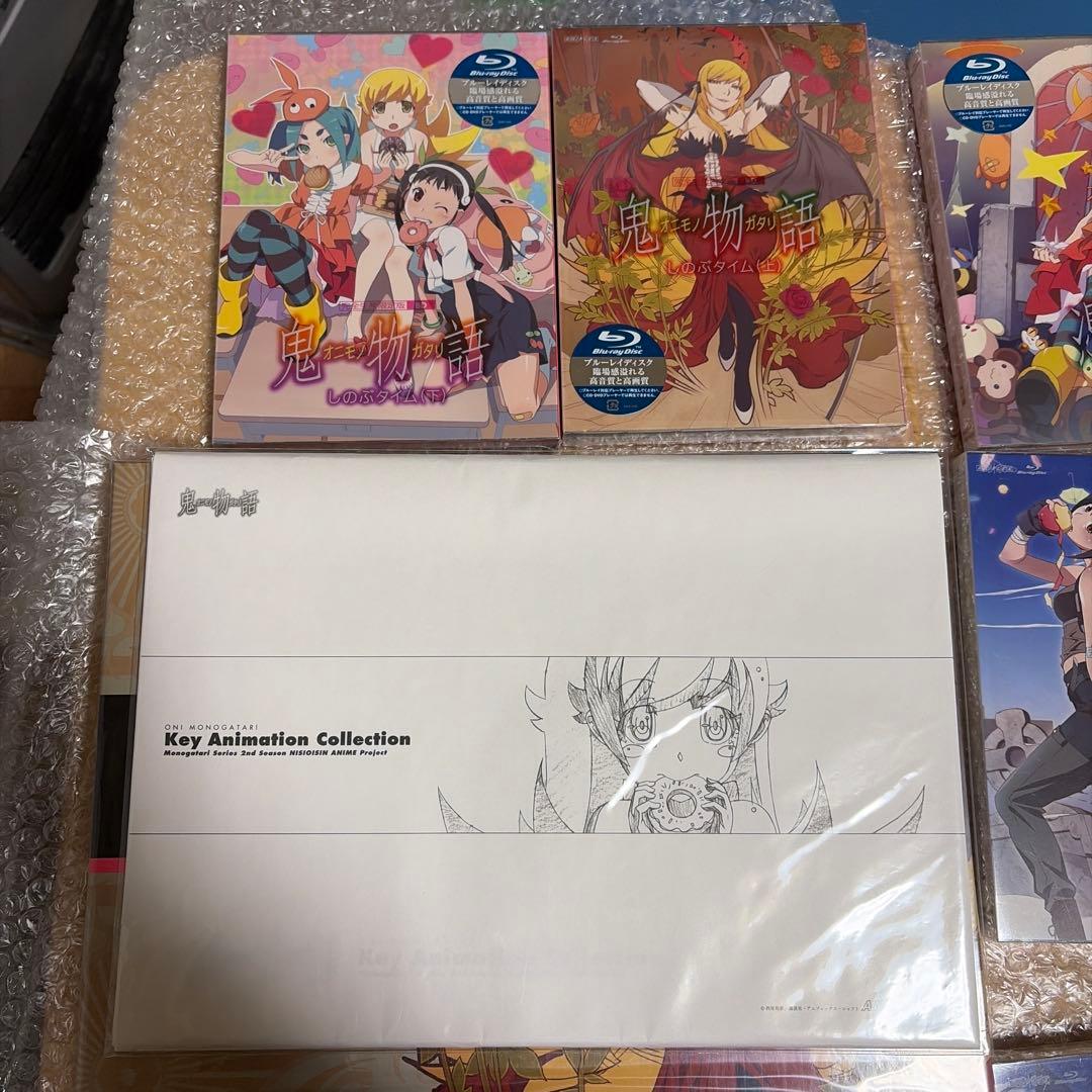 物語シリーズ　DVD複製原画セット