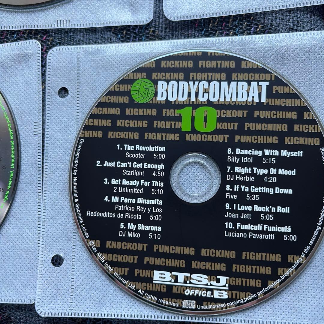 レズミルズ　ボディコンバット　6から10 CD