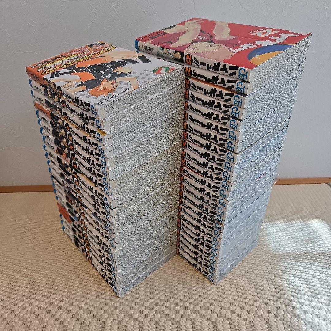 ハイキュー!! 全45巻セット　関連本２冊