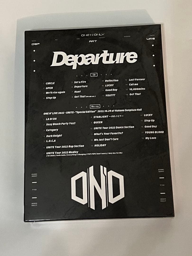 【新品未開封】ワンエン Departure CD 初回盤