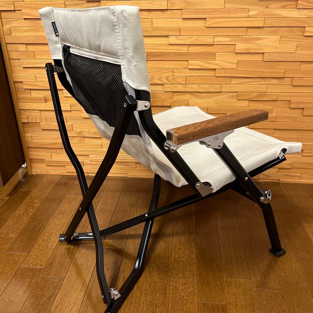  peak ローチェア ショート アイボリー③