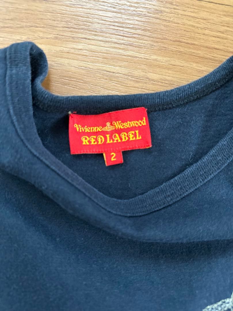 【希少】Vivien Westwood Tシャツ オーブ刺繍　REDLABEL