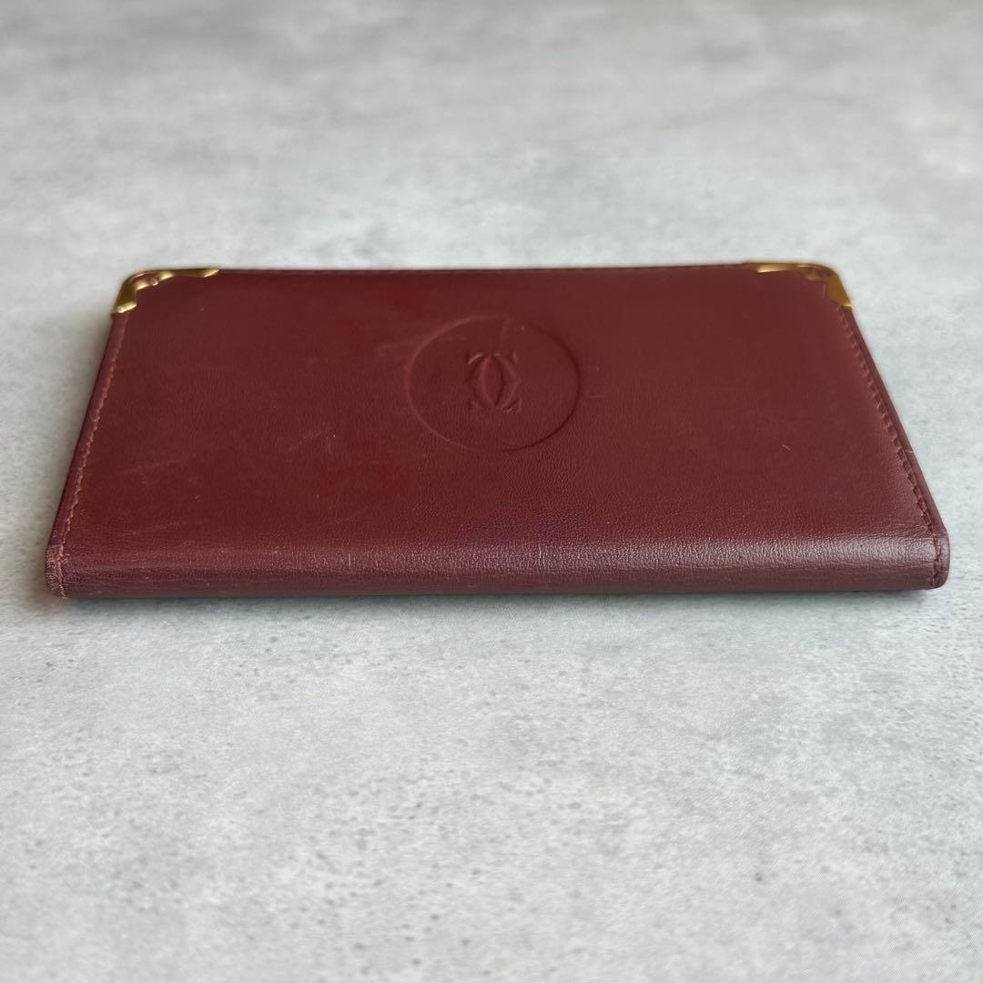 Cartier マストライン　名刺入れ　パスケース　IDケース　定期入れ