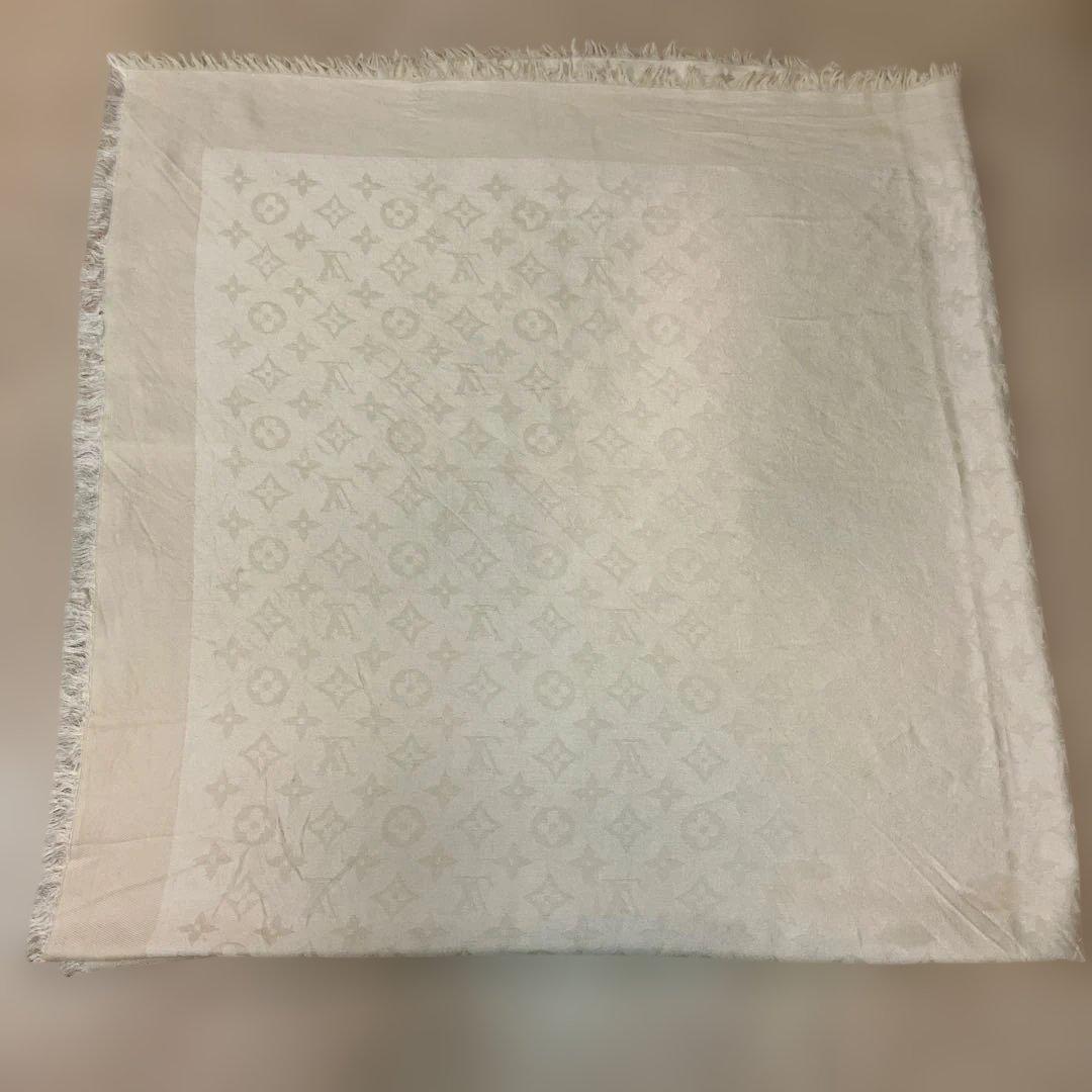 ★期間限定お値下げ中★【美品】ルイヴィトン フリンジ付き 大判ストール ショール