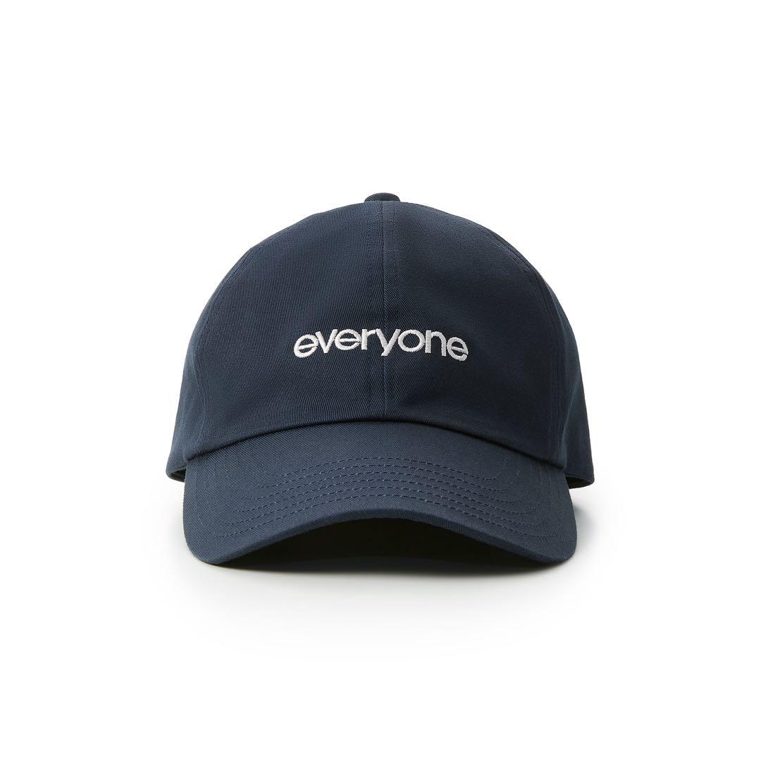 everyone og logo daily cap NAVY エブリワン