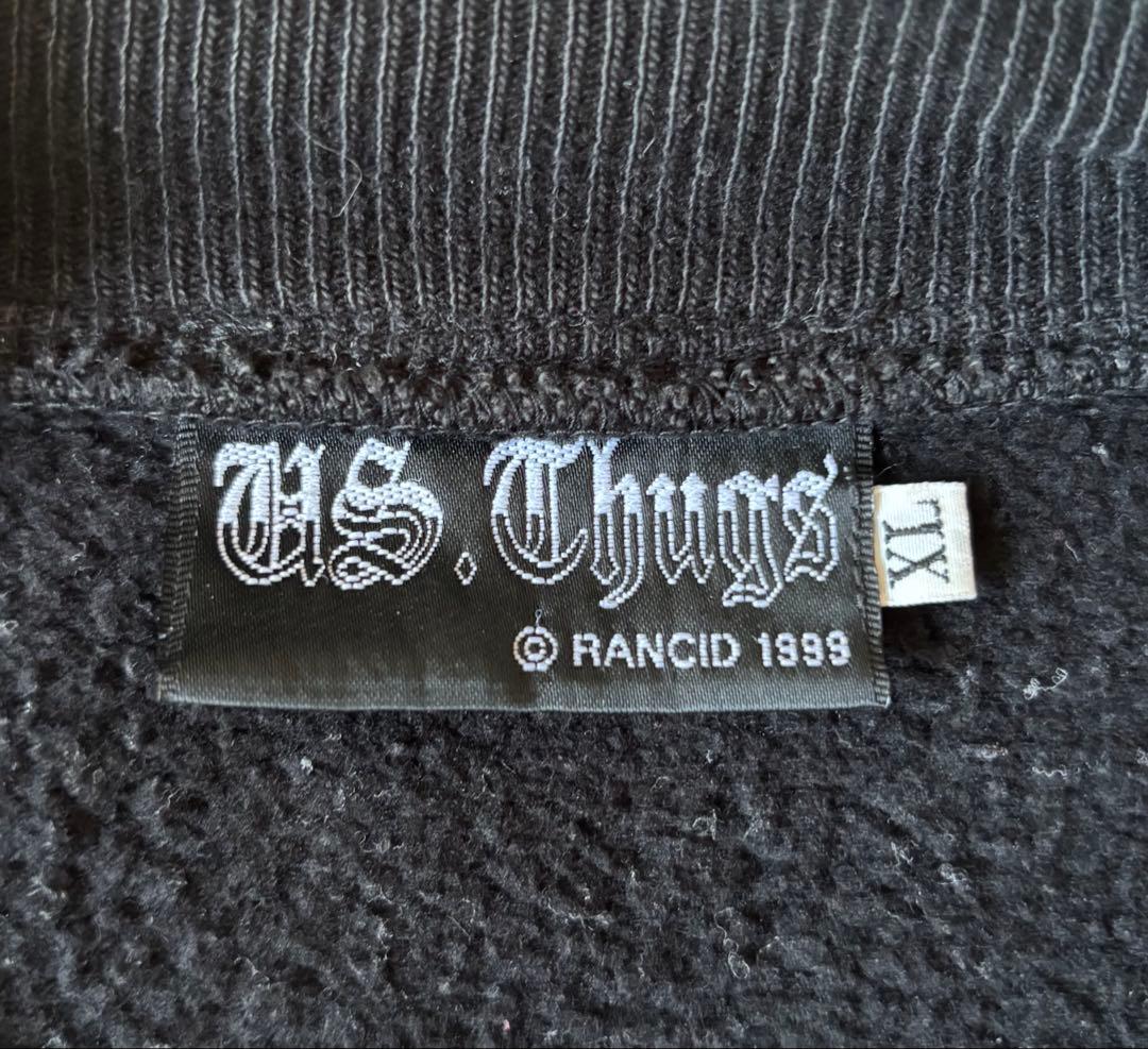RANCID 1999 US Thugs スウェット スタジャン