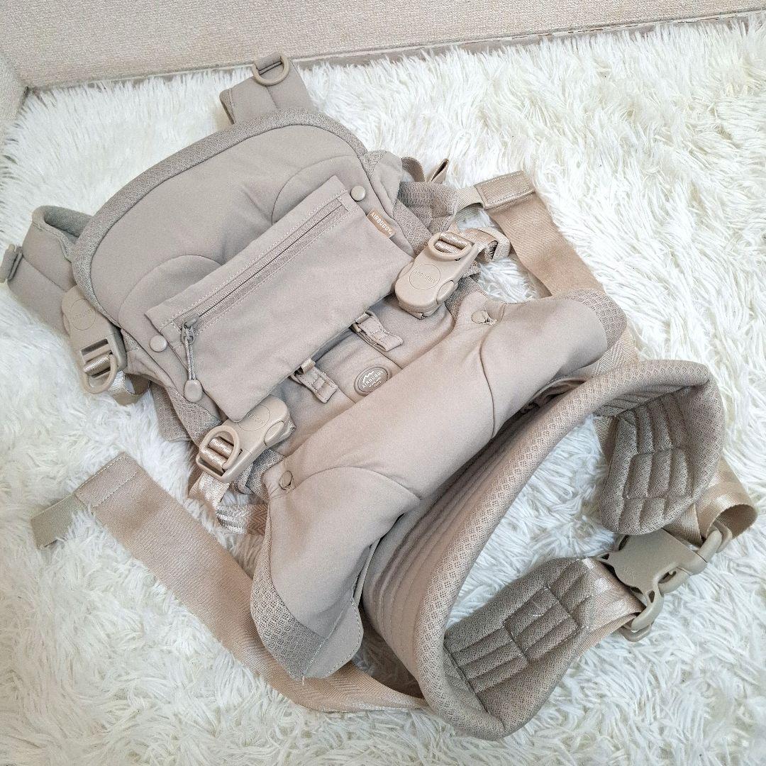 【未使用級美品】AIRBUGGY BABY CARRIER BASIC PLUS