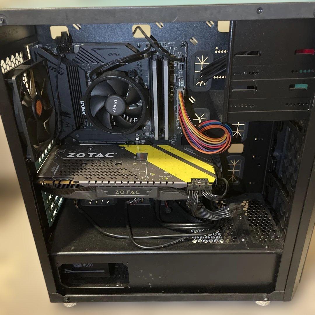 高スペック ゲーミングPC Ryzen MSI B450 850W GOLD