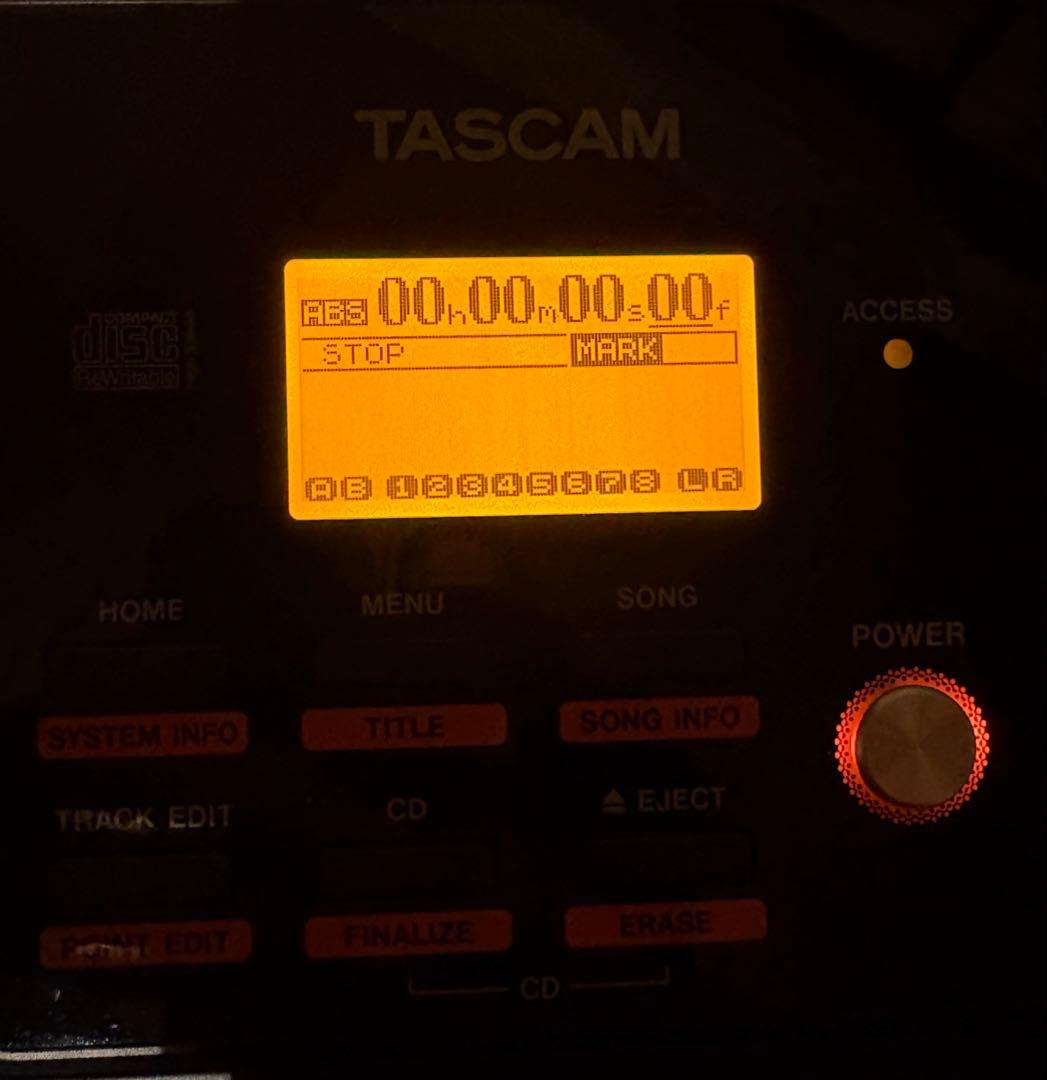 TASCAM DP-02マルチトラックレコーダー 通電確認済 取説/専用バッグ付